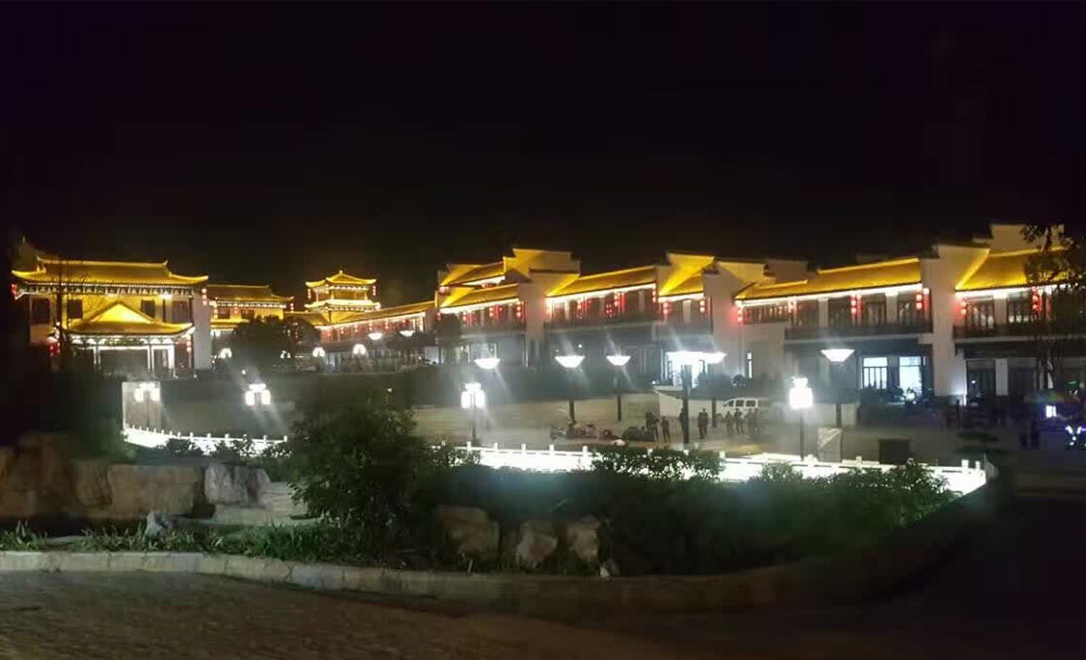 【貴州】新農村LED投光燈亮化工程 【貴州】新農村LED投光燈亮化工程